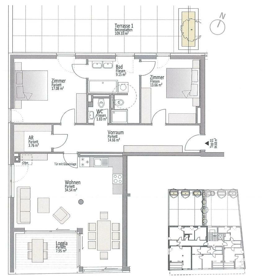 Ferienwohnung Narzisse - City Appartement Im Kurpark Бад-Аусзе Екстер'єр фото